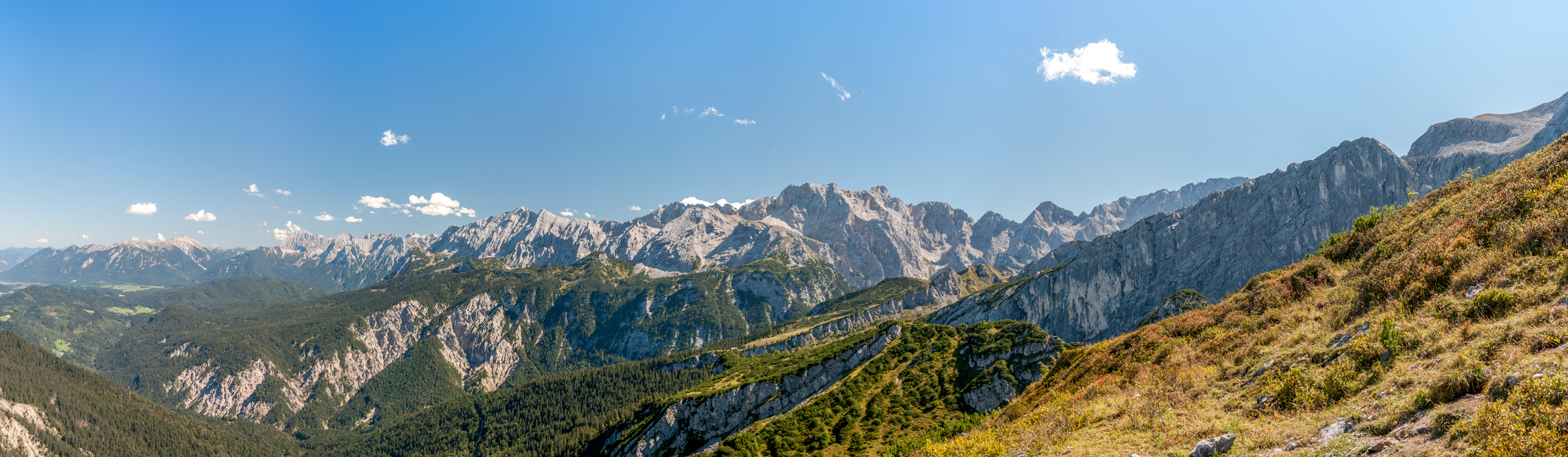 atemberaubende Bergwelt in Garmisch