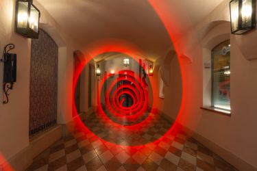 Lichtmalerei in den Platzerlgassen