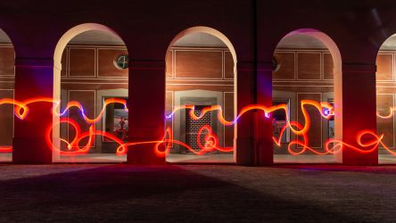 Lichtmalerei im Hofgarten